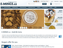 Tablet Screenshot of e-mince.cz